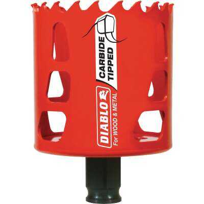 Diablo 2-1/2 In. Carbide-Tipped Hole Saw