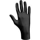 Showa XL Black Nitrile Biodegradable Disposable Gloves (100-Pack) Image 1