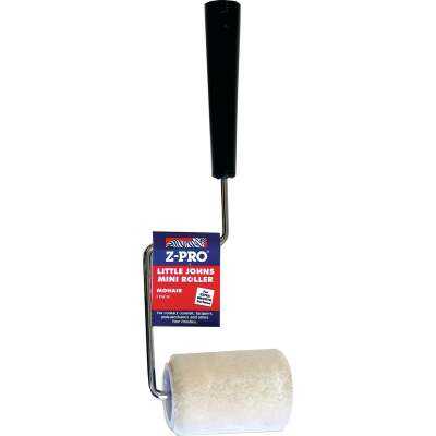Premier Z-Pro 3 In. x 1/4 In. Smooth Mohair Paint Roller Cover & Frame